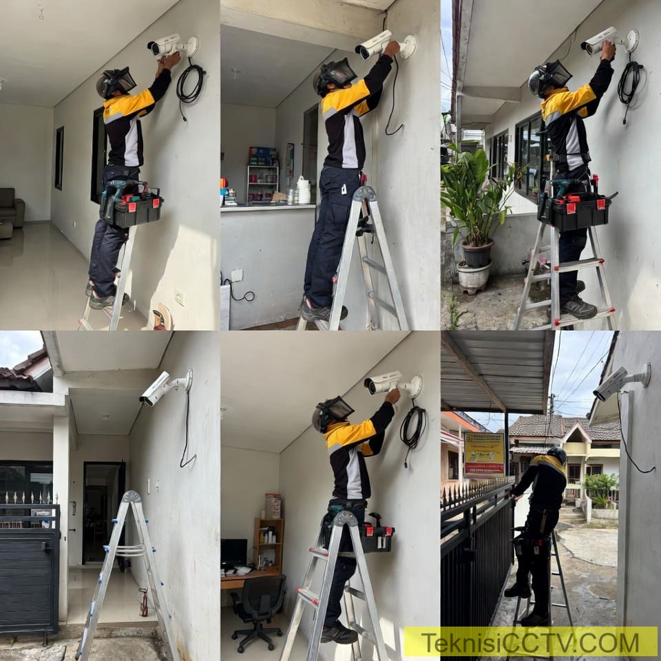 Foto Teknisi Bogor Kota Pemasangan CCTV