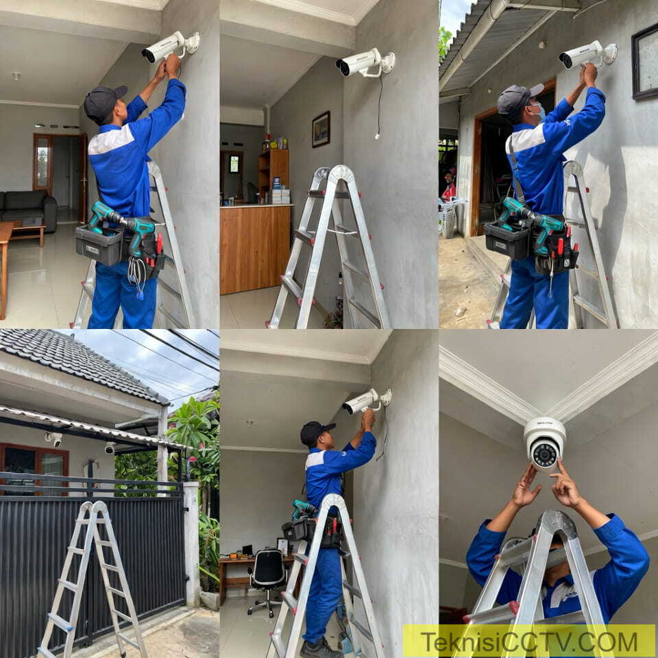 Foto Teknisi Bekasi Selatan Pemasangan CCTV