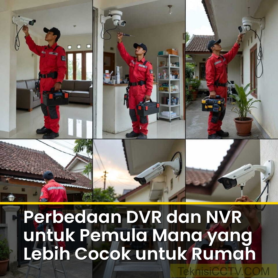 Perbedaan DVR dan NVR untuk Pemula Mana yang Lebih Cocok untuk Rumah dan Toko