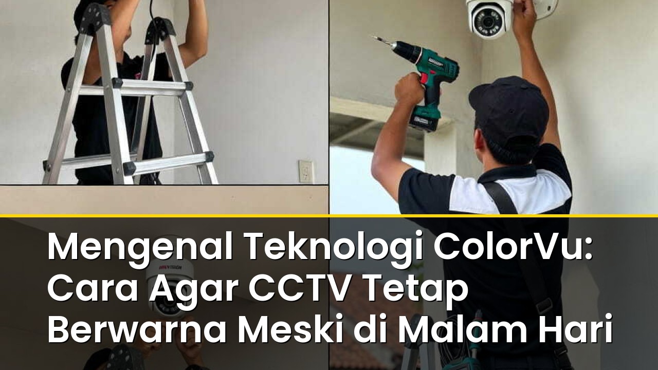 Mengenal Teknologi ColorVu: Cara Agar CCTV Tetap Berwarna Meski di Malam Hari