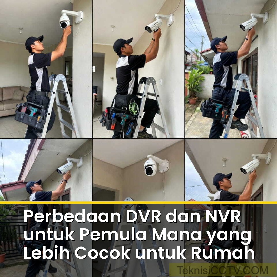 Perbedaan DVR dan NVR untuk Pemula Mana yang Lebih Cocok untuk Rumah dan Toko